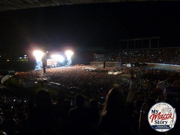 Foto do show