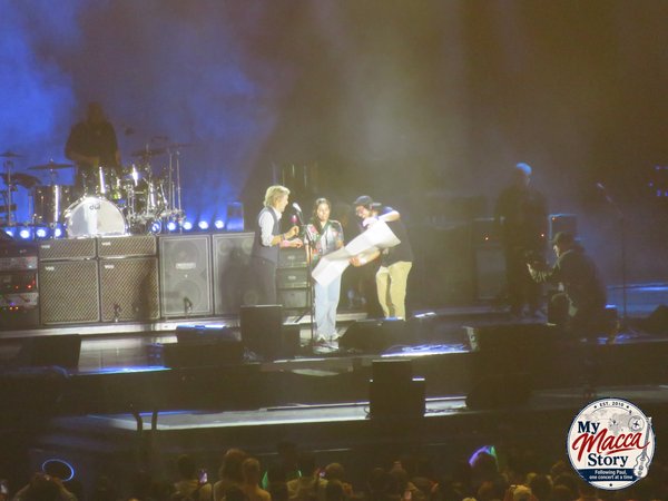 Foto do show